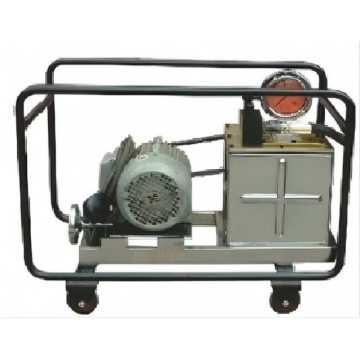 Ultra-high pressure hydraulic pump station