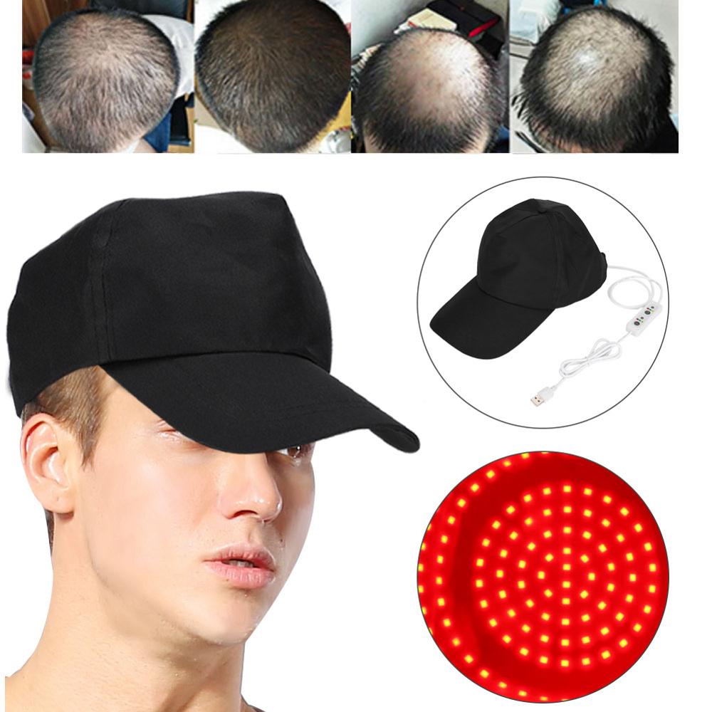 108/118/200/280pcs Lamp Beads Hair Growth Laser Helmet Therapy Anti-Hair-Loss Adjustable Cap Light Chip Hair Treatment Hat