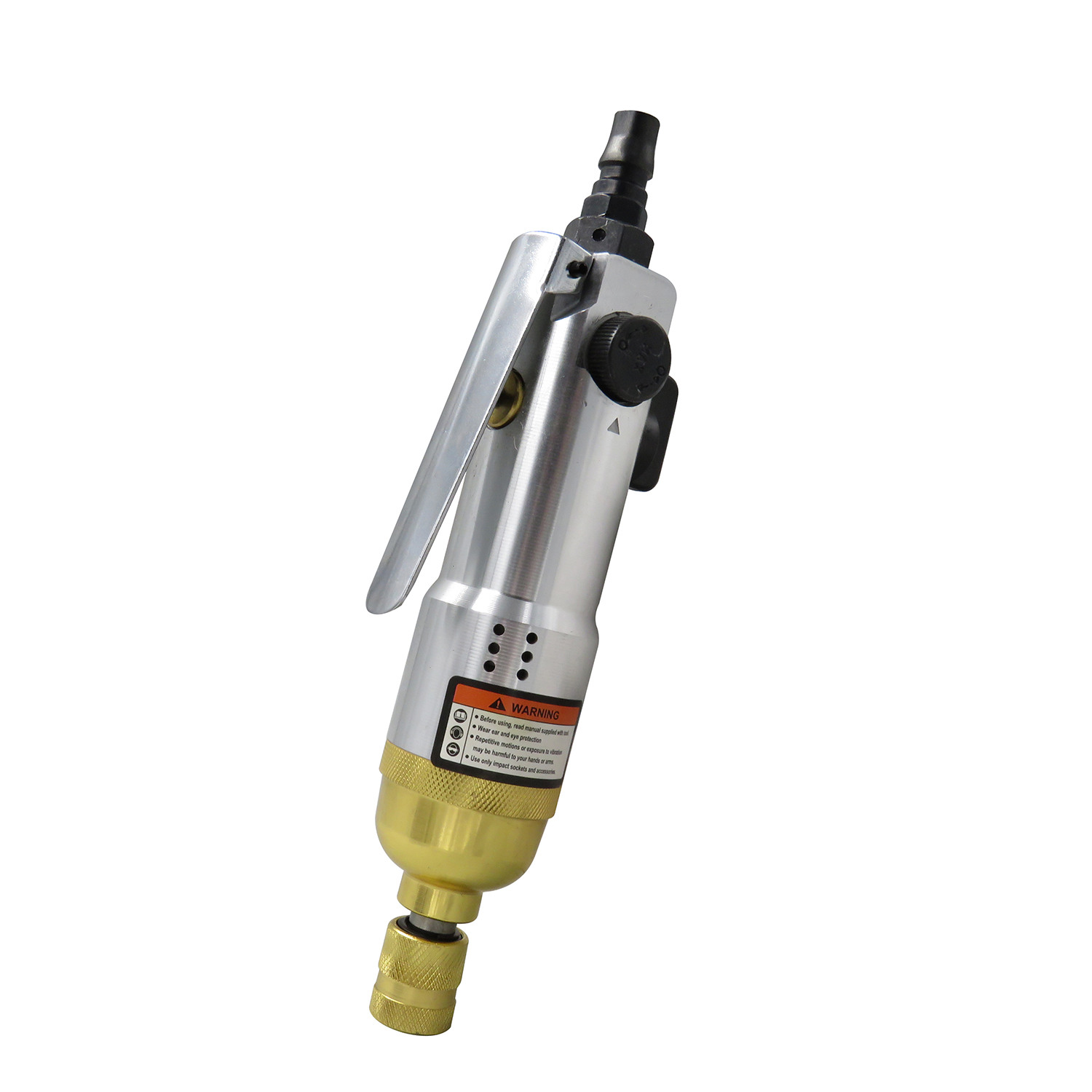 1/4" Pneumatic Air Screwdriver Straight Hand Industrial 9000rpm Reversible Screw Driver