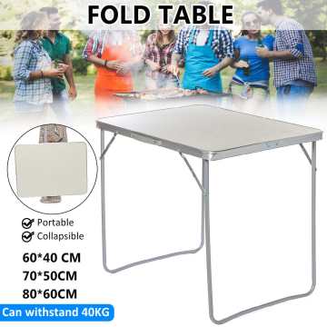 Portable Foldable Outdoor Table Aluminium Alloy Folding Table for Outdoor Beach Picnic Hiking Camping with Carrying Handle