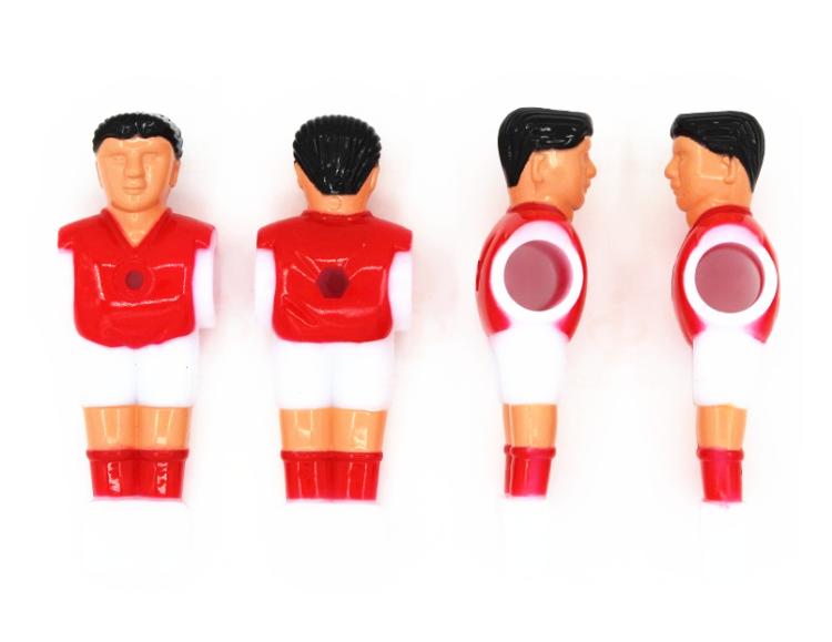 5 Colors Top Quality 11PCS kickers Soccer Table Player Foosball Soccer Vivid Character Design For Mini-foosball-table