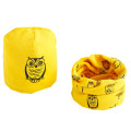 yellow owl hat scarf