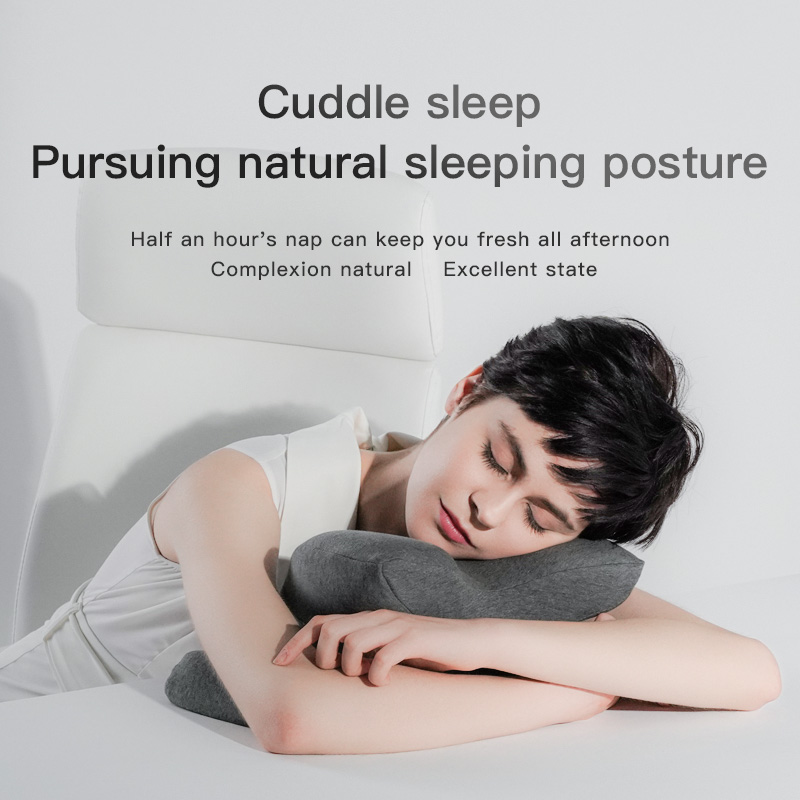 CHECA GOODS memory foam nap pillow for desk napping pillow Desk Nap Pillow Supporter Seat Cushion Headrest Travel Neck pillow