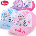 Disney Children Hat Frozen Anna Elsa Cap Cartoon Baby Kids Hats Outdoor Wear Cotton Adjustable Breathable Little Girl Cap