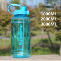 3000ml/2000ml/1000ml Portable Water Bottles With Straw Outdoor Sport Fitness Camping Picnic Cycling Sports Shaker Drink Bottles