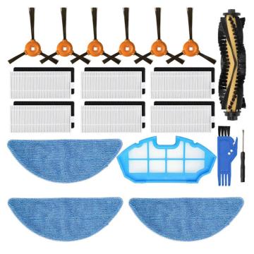 Cleaning Mop Cloths Replacement For Yeedi K700 K600 Vacuum Cleaner Parts Vacuum Cleaner Accessories Roller Brush Side Brushes