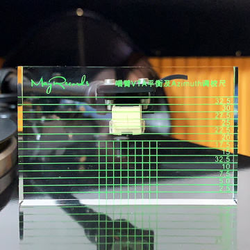 Tonearm VTA & Cartridge Azimuth Alignment Ruler Headshell Alignment Block 10mm