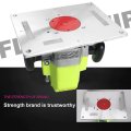 New Multi-functional Aluminum Alloy Router Table Insert Plate Trimmer Engraving Machine Woodworking Bench Router Plate