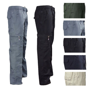 Tactical Pants Male Camo Jogger Casual Plus Size Cotton Trousers Multi Pocket Military Style Army Camouflage Men's Cargo Pants