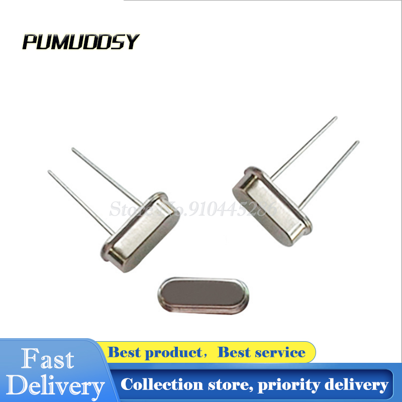 10PCS/Lot HC-49S DIP-2 Passive crystal Quartz Crystal Oscillator Crystal Resonator 4MHz 4M 4.000MHz 4.000M 4.000 49S