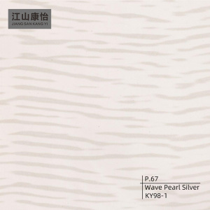 Wave Pearl Silver PVC Environmental Protection Film