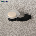 AODEYI Black Bathroom Accessories Robe Hook Towel Bar Ring Paper Holder Soap Dish Toilet Brush Holder Bath Hardware Kit Set