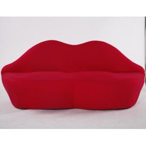 Fabric Bocca Red Lip Sofa Replica For Sale