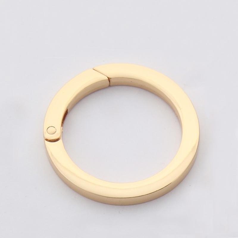 30pcs 32mm (1-1/4") Belt Strap Snap Clip Trigger Squared Spring Ring Bags Parts Accessories
