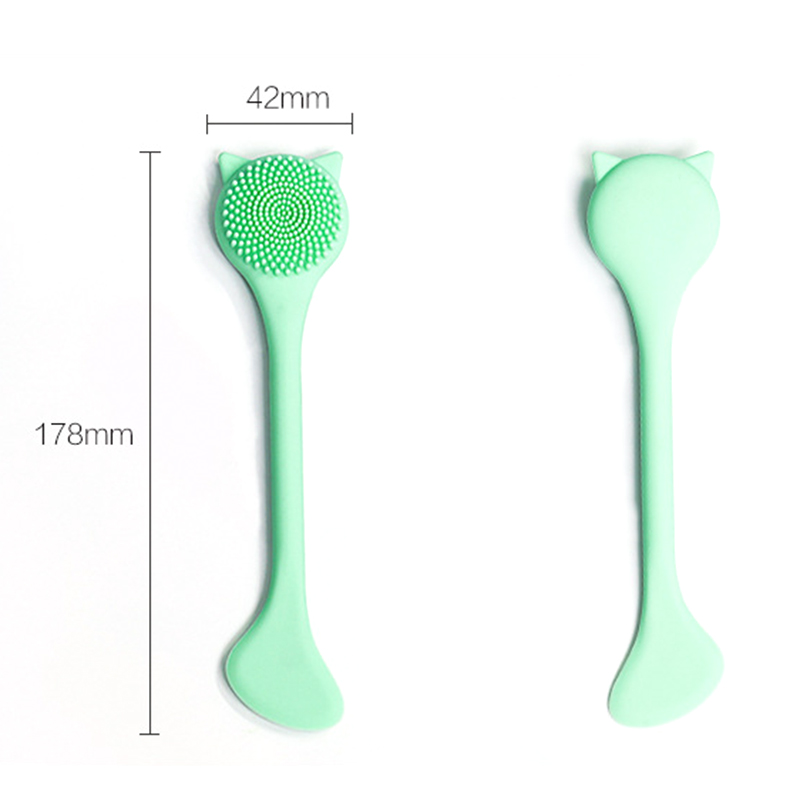 Silicone Facial Cleansing Brush Mask Brush Face Washing Product Pore Face Body Mask Exfoliating Brush Skin Care Maquiagem