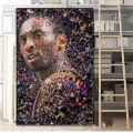 Kobe Bryant Basketball Star Portrait Canvas Painting Scandinavian Cuadros Wall Art Pictures Prints and Posters for Living Room