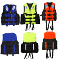 Universal Polyester Adult Life Jacket Swimming Boating Ski Vest+Whistle Outdoor Practical Life Jacket Whistle