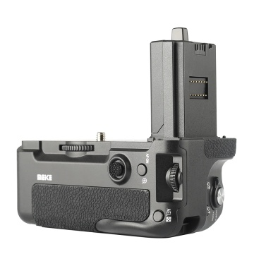 Meike MK-A7IV Vertical Battery Grip For Sony A7RIV A7IV A9II Camera work with NP-FZ100 Li-on Battery