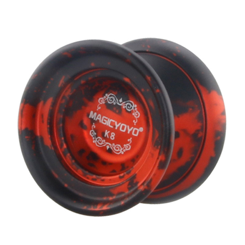 MAGIC YOYO 59.51mm large diameter leopard head alloy professional competition fancy yo-yo children classic toys