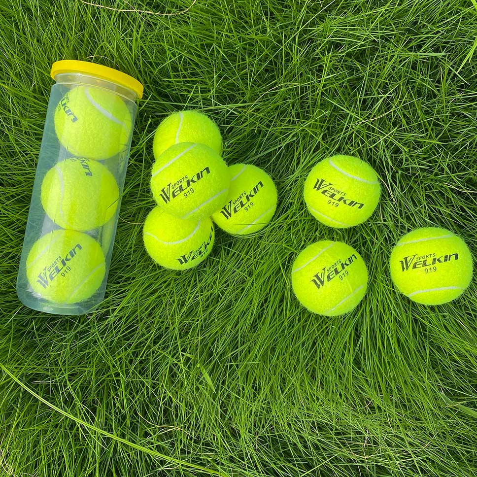 WILKIN 919 Professional Tennis Balls Competition Training Tennis Balls High Elastic Resistance Sports Tennis Ball 3 Pcs in a box