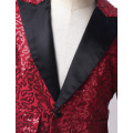 iiniim Boys Suits For Wedding Costume Banquet Party Stage Performance Suit Boys Stylish Sequins Suit Jacket Coat Blazer Tuxedo