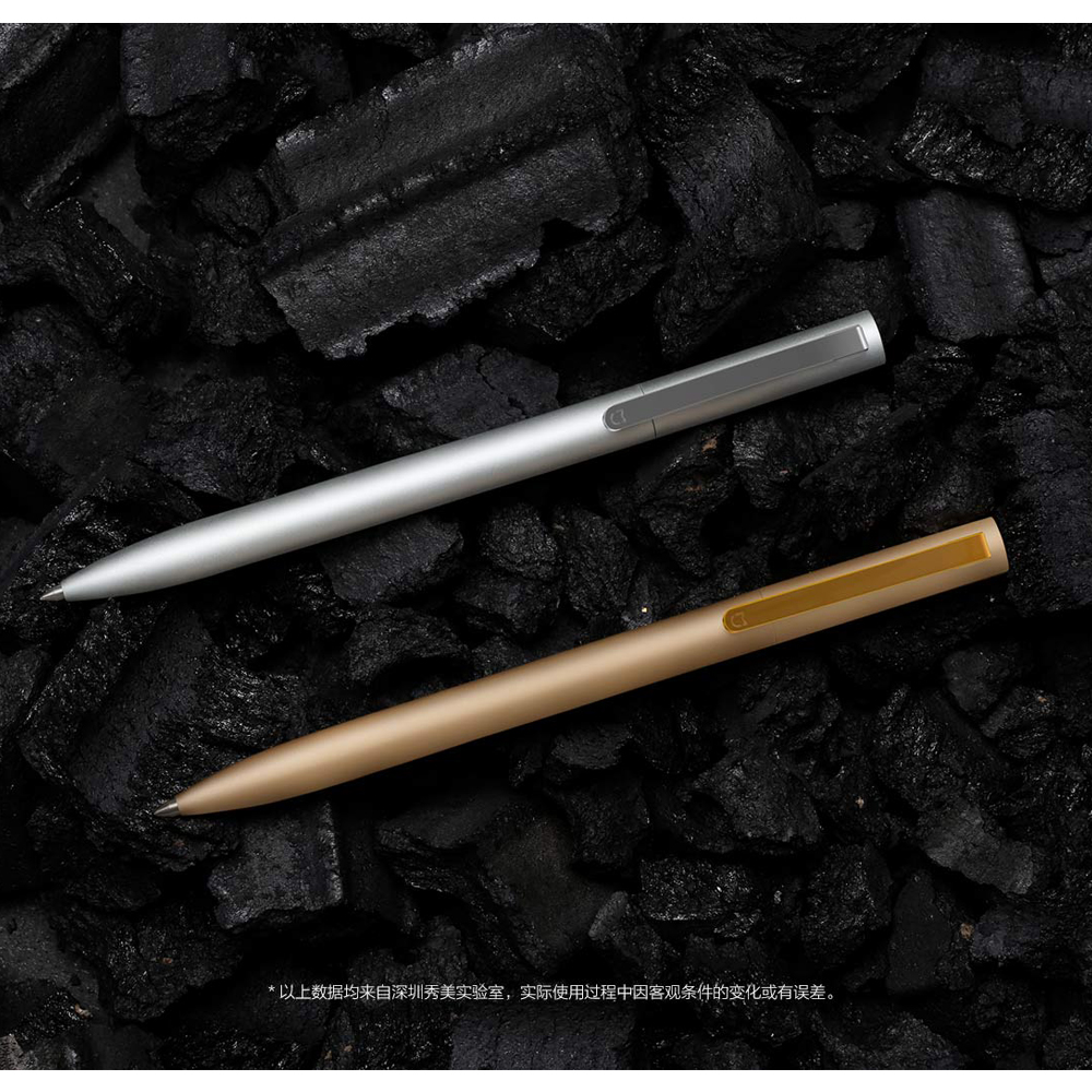 Original Xiaomi Metal Sign Pens PREMEC Smooth Switzerland Refill 0.5mm Mi Alloy Pen Black Mijia Gold pens xiomi ink Xiami