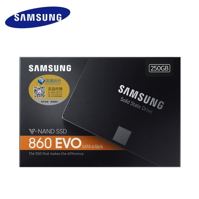 Samsung 860 EVO SSD 250GB 500GB 1TB Internal Solid State Disk HDD Hard Drive SATA3 2.5 inch Laptop Desktop PC Disk HD SSD
