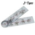 3pcs/lot Spinal goniometer distal radioulnar joint ruler medical ruler Angle protractor Bone measurements feet