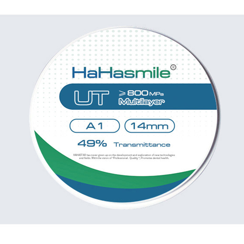 HaHasmile UT-Multilayer 98-A1 Laboratorio Dental For Anterior And Anterior Bridge And Veneer 6 Layers Multilayer Color