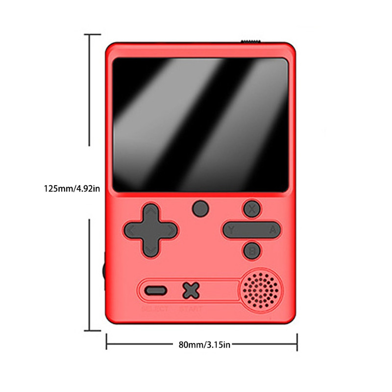 New 500 IN 1 Retro Video Game Console Handheld Game Portable Pocket Game Console Mini Handheld Player for Kids Gift