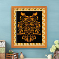 Fortune owl rcross stitch package animal bird white black canvas 18ct 14ct 11ct cloth cotton thread embroidery DIY handmade