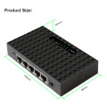 5 Port Gigabit Network Switch Desktop Switch 10/100/1000Mbps Fast Ethernet Network Switch Full-Duplex & Half-Duplex LAN