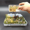 Simulation reed model toy 1/35 grass cluster flower simulation plant garden scene making DIY diorama 1 box 15 building train