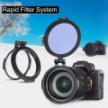 UURig RFS ND Filter Quick Release DSLR Camera Accessory Quick Switch Bracket for 58mm 67mm 72mm 77mm 82mm DSLR Lens Adapter Flip