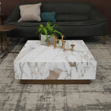 Living Room Square Marble Center Table