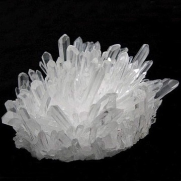 Natural White Crystal Druse Quartz Vug Cluster Nunatak Decoration Chakra Healing Reiki Stone Column Point Radiation