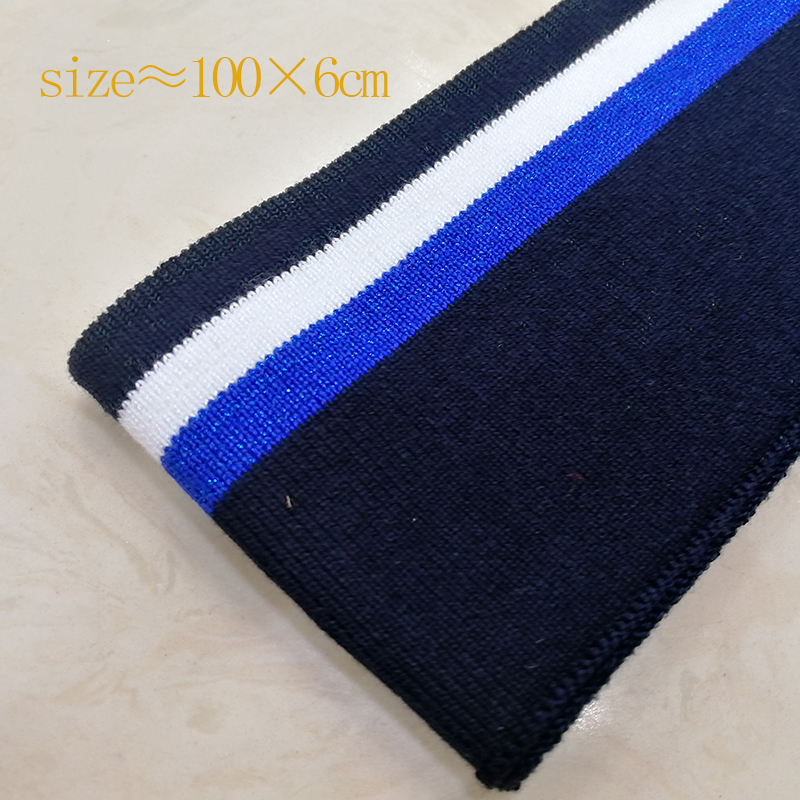 JIETAI Strip Colorful Mercerized cotton Knitted Soft Rib Fabric Quilting Telas Tissu DIY Cloth Accessories Collar for Sewing