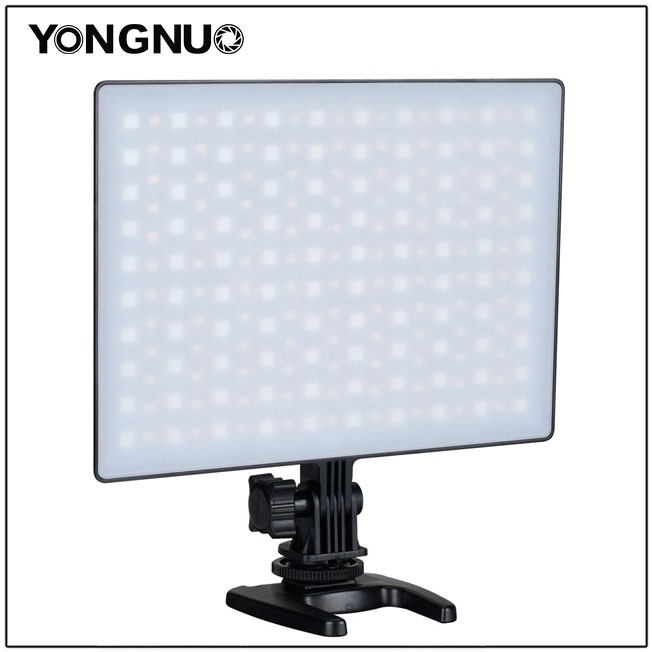 YONGNUO YN300AIR II RGB Adjustable LED Camera Video Light Optional Battery With Charger Kit Photography Light + AC adapter+Stand