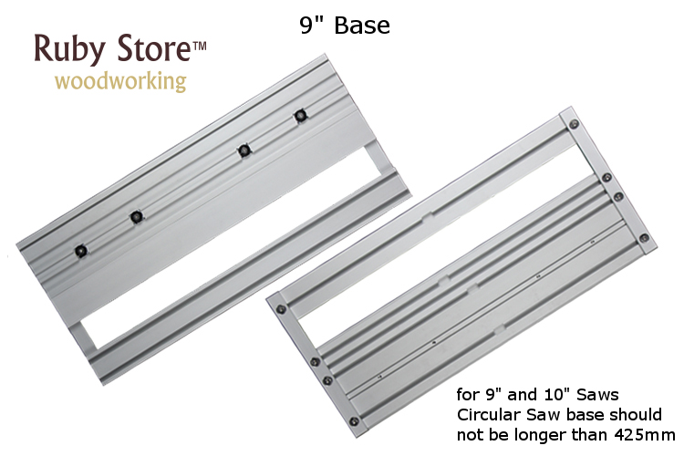 7"/9"inch Universal Base for Circular Saw to be used for Guide Rail Tracks