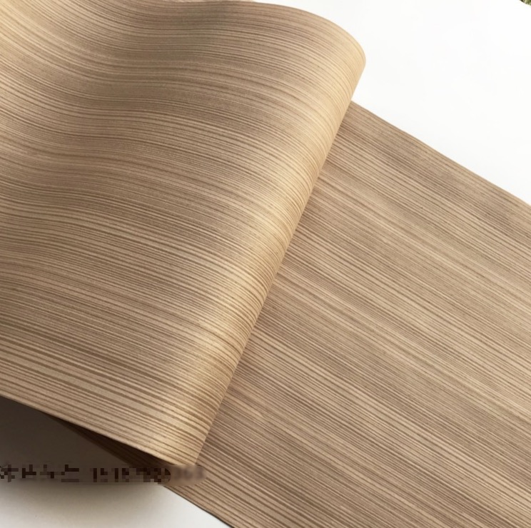 1Piece L:2.5meters Width:55cm Technology Wood Skin Straight Lines Wood Veneer