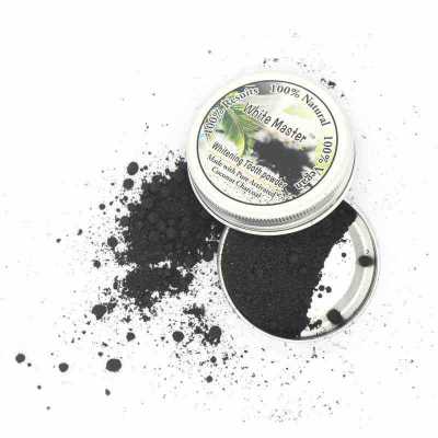 Teeth Whitening Powder Natural Organic Activated Charcoal Bamboo Toothpaste