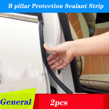 2pcs Car Door B Pillar Protection Sealant Seal Strip For Opel Astra H J G Insignia Mokka Corsa D Vectra C Zafira Meriva Infiniti