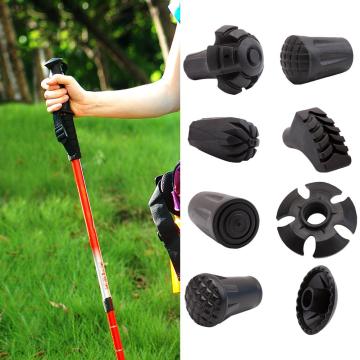 Trekking Pole Adjustable Walking Stick Hiking Accessory Telescope Stick Nordic Walk Camp Ski Foot Carbon Fiber Crutch Bar