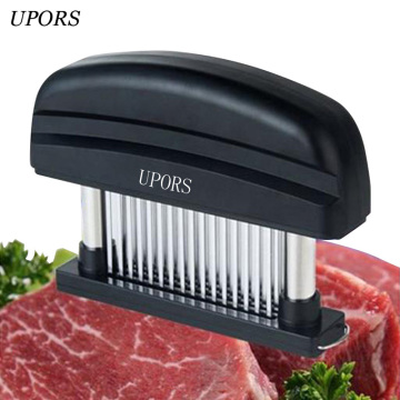 48 Blades Stainless Steel Meat Tenderizer New Professional Steak Chicken Fish Pork Meat Tenderizer With Safety Lock Kitchen Tool