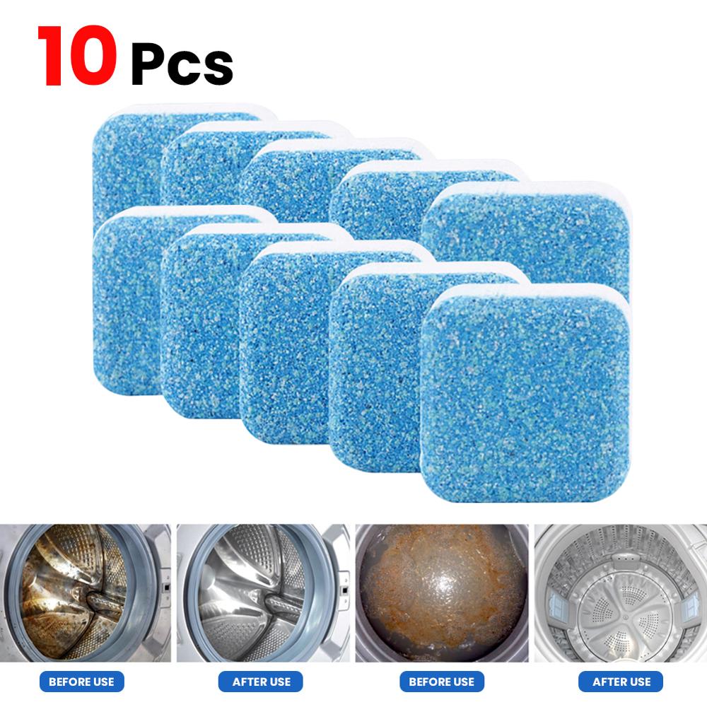 5/10/20PCS Washing Machine Cleaner Tablets Washer Cleaning Descaling Detergent Effervescent Tablet Cleaning Products