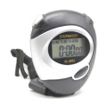 Digital display stopwatch handheld positive timer time alarm calendar Running training Referee use life waterproof with lanyard