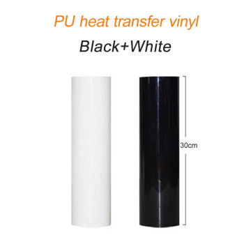 2 rolls 30cmx25m PU Heat Transfer Vinyl T-shirt Iron On HTV Film Printing Cutting Plotter Heat Press