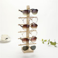 Fashion Multi Layers Wood Sunglass Display Racks Shelf Eyeglasses Show Stand Jewelry Holder for Multi Pairs Glasses Showcase