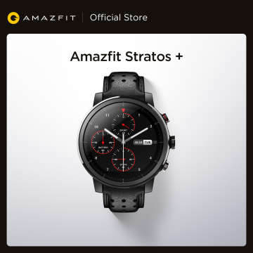 2019 New Amazfit Stratos+ Professional Smart Watch Genuine Leather Strap Gift Box Sapphire 2S for Android iOS Phone