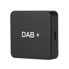 DAB+ Box Digital Radio Antenna Tuner for Car Radio Android 5.1 and Above FM Transmission USB Powered(Black)